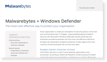 Uitbreiding van Microsoft Windows Defender en Security Essentials